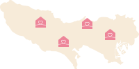 サービス対応エリアイメージ図
